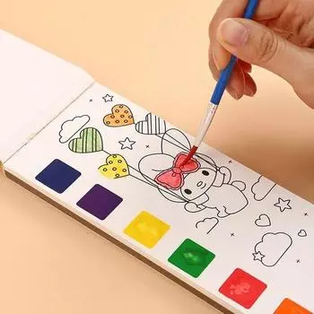 Канцелярская сумка Sanrio раскраска своими руками, популярный персонаж в Корее