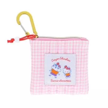 Канцелярские мелки Sunstar x Sanrio Characters Pouch Mini Pink S2332850 Shin-chan розовый