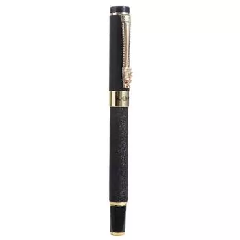 Канцелярские принадлежности Golden Dragon Luxury Frosted Black ручка для письма Business Ink Pen Ink Pen Fountain Pen matte purple