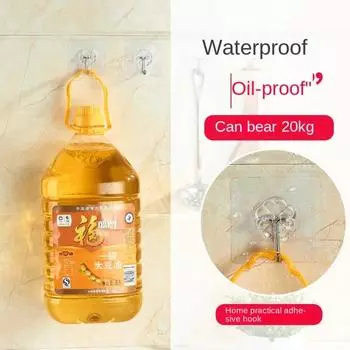 Канцелярские принадлежности Органайзеры для оборудования Крючки Пеналы Аксессуары Самоклеящиеся тяжелые крючки Крепление для дома на стену. для 1-5 Cells