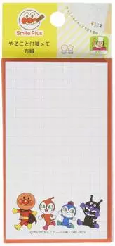 Канцелярские принадлежности Sunstar Anpanman Sticky Notes для заметок Smile Plus Graph 5600010C Поехали!