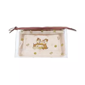 Канцелярские принадлежности Sunstar Disney Pouch Clear Mitte Chip Dale S2332620 &