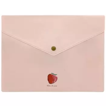 Канцелярские принадлежности Sunstar Lumilia Flat Case A5 Strawberry S8725934