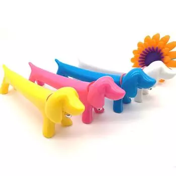 Канцелярские товары 1 шт. милая собака в форме щенка чернила заполнены гелевая шариковая ручка офисные школьные канцелярские принадлежности белый