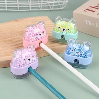 Канцелярские товары для мультфильмов, точилка для карандашей, офисные принадлежности, подарок, кавайные школьные принадлежности