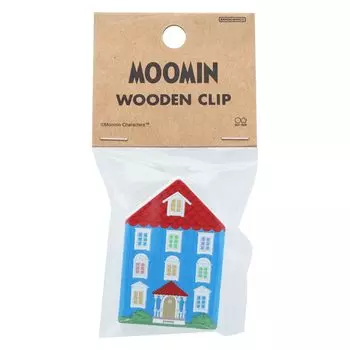 Канцелярские товары Sunstar Moomin Деревянный Мумин S3624102 Зажим, Дом,