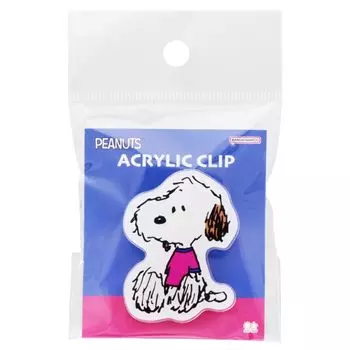 Канцелярские товары Sunstar Snoopy Акриловый Вудсток Братья S3623408 Зажим, Зажим и Энди,