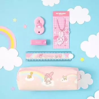 Канцелярские товары Ten by Ten Sanrio New Semester Set My Melody - популярная фраза в Корее.