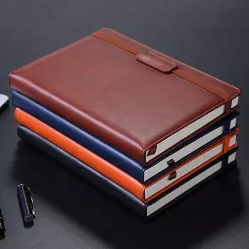 Канцелярские товары Высококачественный деловой блокнот Журнал Дневник Книга А5 Тетрадь Школьные Канцелярские Принадлежности оранжевый