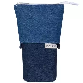Канцелярский чехол-ручка Sunstar Delde Slim Pouch Denim Blue S1415891