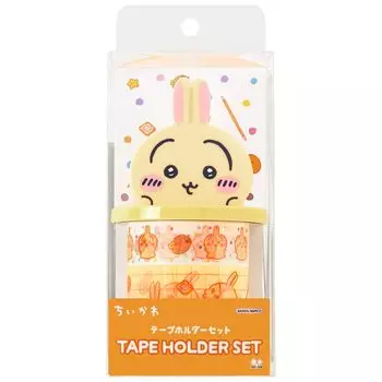 Канцелярский держатель для скотча Chiikawa с маскирующим кроликом S8813132 Sun-Star Скотч, Дизайн,