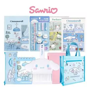 Канцелярский набор Sanrio, подарочный набор для входа 40 000, Подарочный набор для входа Sanrio 40 000 (булочка с корицей)