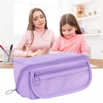 Канцелярский пенал большой емкости для учеников начальной школы, пенал для девочек, канцелярская сумка, многофункциональный пенал One Size