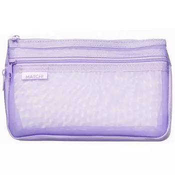 Канцелярский сетчатый чехол Sunstar Match Lavender S2132818 лавандовый