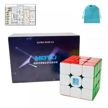 Kancharo Moyu Super RS3M V2 Series Cube Strategy Pouch Cube Competition Use Maglev Ball Core [Японский и в комплекте/оригинальный продукт] (Без наклеек,