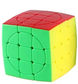 Kancharo ShengShou Pillowed Crazy 3x3x3 II ShengShou Crazy 3x3x3 Куб 3D-пазл без наклеек (Тип 2) (3x3 II)