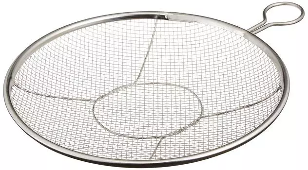 Kanda Kan Нержавеющий дуршлаг 24 см Сделано в Японии С кольцами Дуршлаг Поддон для слива масла Дуршлаг для слива жареной пищи Овощи Лапша Серебристый