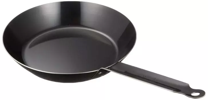 kanda Kanda Iron Pot Frying Pan Iron 26cm Thickness Made in Japan Thick Bottom IH Compatible Steak Outdoor 018140 2.0mm