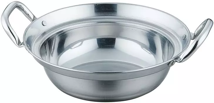 kanda KD Stainless Made in IH For Steamer Dedicated Pot 387070 Кастрюля, сталь, 15 см, Япония, Tsubamesanjo, Совместимость, Пароварка, серебряный
