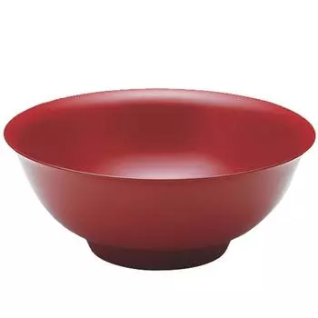 Kanda Metal Stainless Соответствующая емкость Сделано в Tsubame Red Commercial Home Red 387079 Миска, Сталь, 1200 куб. см, Япония, Sanjo, Окрашенная, Миска, Лапша,
