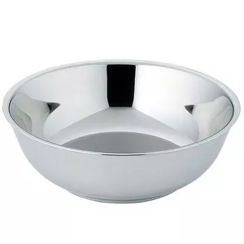 Kanda Metal Stainless Соответствующая емкость Сделано в Tsubame Зеркально полированный рис Коммерческий Дом Зеркально полированный Спецификация 387125 Чаша, сталь,