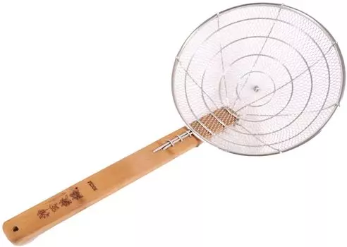 Kanda железный карбонизированный бамбук жареный экстра тонкий 30 см 041289 горшок, узор, ручная вязка соба,