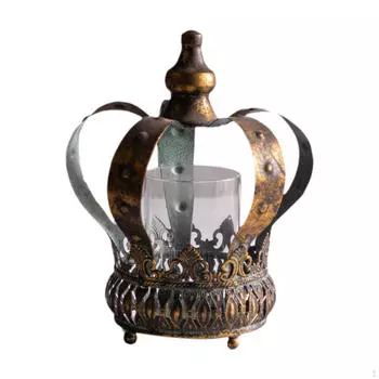 Канделябры Винтажное украшение для элегантного дома Candeler Iron Farm 20x12.5x20.5 cm