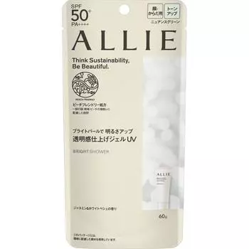Kanebo Ally Chrono Beauty Tone Up UV 01 60 г Солнцезащитное средство для лица и шеи. После подготовки кожи с помощью основных косметических средств нанесите необходимое количество средства на лицо и шею.