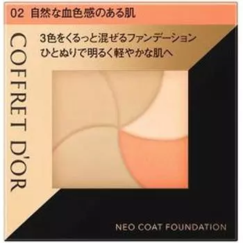 Kanebo Coffret D или Coffret D или Neocoat foundation 02 для натуральной румяной кожи
