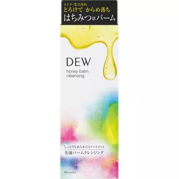 Kanebo DEW Honey Balm Очищающий 180 г Средство для снятия макияжа (Кремовый цвет) Используйте, не смачивая руки и лицо.. Слегка потрите руки, чтобы смягчить бальзам.