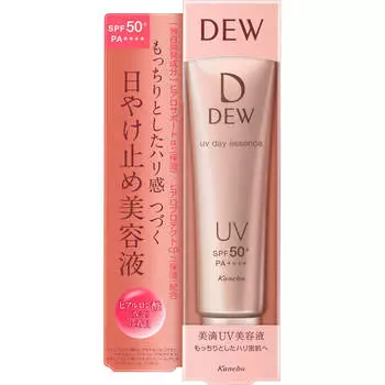 Kanebo Дневная эссенция DEW UV 40 г Утренняя эмульсия и солнцезащитный крем После использования лосьона или молочка утром нанесите на кожу соответствующее количество средства.
