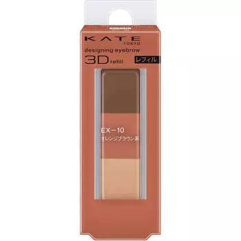 Kanebo Kate Kate Designing Eyebrow 3D EX10 Refill 2.2g Eye Makeup Eyebros Для использования: - Нанесите необходимое количество пудры на кисть и