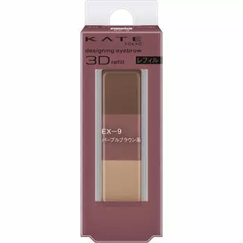 Kanebo Kate Kate Designing Eyebrow 3D EX9 Refill 2.2g Eye Makeup Eyebros Для использования: - Нанесите необходимое количество пудры на кисть и