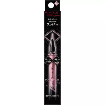 Канебо Кейт (узнать больше) Kate Double Line Expert PK-1 0,5 мл Макияж глаз Подводка для глаз Проведите линию под слезными бороздами, чтобы создать трехмерный, кровавый