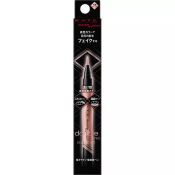 Канебо Кейт (узнать больше) Kate Double Line Expert OR-1 0,5 мл Макияж глаз Подводка для глаз Проведите линию под слезными бороздами, чтобы создать трехмерный, кровавый