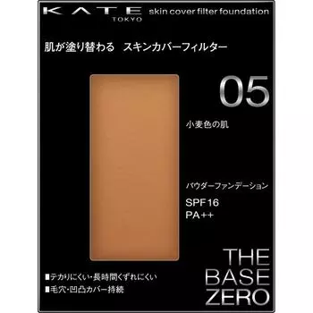 Канебо Кейт (узнать больше) Тональный крем Kate Skin Cover Filter Foundation 05 13 г. Косметика для лица. Нанесите небольшое количество средства на лицо и равномерно распределите по коже.