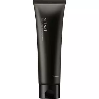 Kanebo Suisai Beauty Clear Black Scrub Wash 130 г Очищающее средство для лица (туба) suisai n Перед использованием намочите лицо.. Избегайте области вокруг глаз и наносите средство непосредственно на кожу.