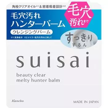 Kanebo Suisai Beauty Clear Melty Hunter Balm 90 г Средство для снятия макияжа (Кремовый цвет) suisai n Используйте, не смачивая руки или лицо.. Применить соответствующее количество (