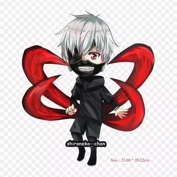 Kaneki Chibi Chibi Tokyo Ghoul железные нашивки для одежды, наклейки с аппликацией на одежду, термочувствительная нашивка на заказ