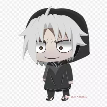 Kaneki Ken Chibi Ken Kaneki Chibi железные нашивки для одежды, наклейки с аппликацией на одежду, термочувствительная нашивка на заказ