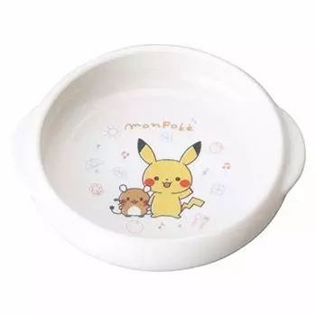 Kaneshotouki 050144 Pokemon Universal Design Ceramic Bowl, Medium, Approx. 5.9 inches (15 cm), Made in Japan 050144