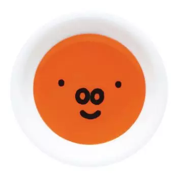Kaneshotouki 409131 Dick Bruna Miffy Granty Маленькая тарелка, прибл.. 3,5 дюйма (9 см), Лицом вверх, оранжевый
