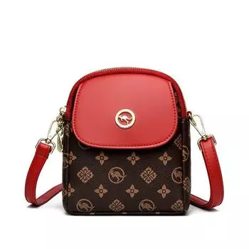 Kangaroo Leather Mobile Phone Key Case Messenger Bag Mini Summer 2025 New Fashion Vertical Mother Women s Bag Soft Leather