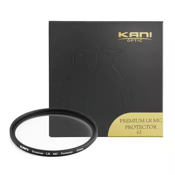 KANI 62mm Lens Protection Filter Premium LR MC Protector Lens Protection Super White Glass Premium Coating Low Reflection Thin Frame Water Repellent