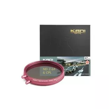 Kani 67 мм Nd Nd2 64+cpl 6 817020 Переменный фильтр Розовый светочувствительный эффект Максимальная апертура Многоцелевой фильтр Высокая концентрация