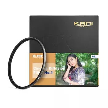KANI 95mm Soft Filter Cinema Diffusion Filter Soft Effect Contrast Adjustment Low Reflection Water Repellent Oil Repellent Stain Resistant Nano