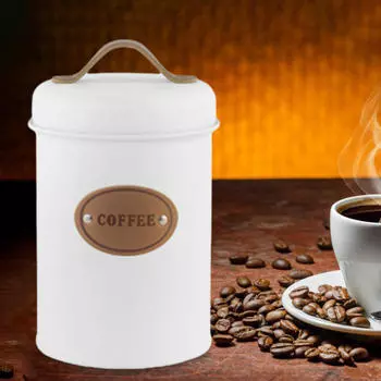 Канистра для кофе, герметичная банка для хранения зерен для ящиков кафе, гостиной, ужина