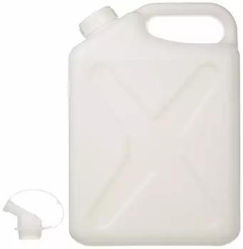 Канистра Mizuho Kasei Kogyo Flat с насадкой 5 л 0190 белая