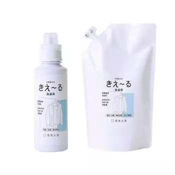 Kankyo Daizen Kieru D Series Laundry Deodorant Liquid Refill Refill 1L Deodorizing Unscented Deodorant Liquid Large Capacity Colorless Transparent