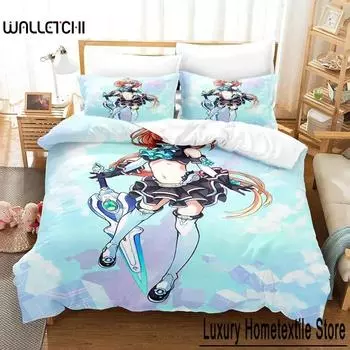Kannuki Natsume Bedding Set Single Twin Full Queen King Size Bed Set Adult Kid Bedroom Duvet cover Sets 3D Anime Bed Sheet Set 70x133cm 2pcs